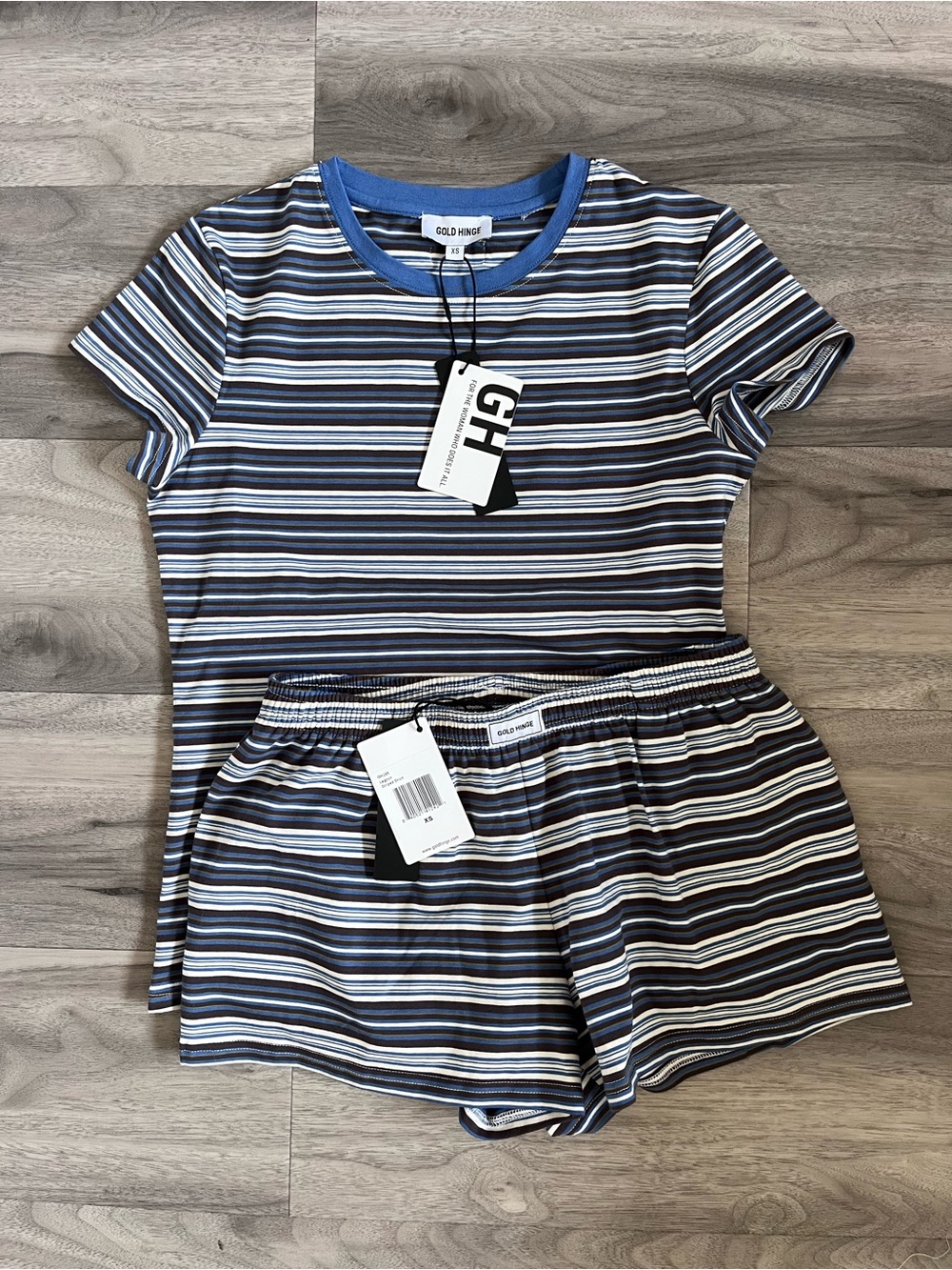 Gold Hinge Women’s T-Shirt & Short Set